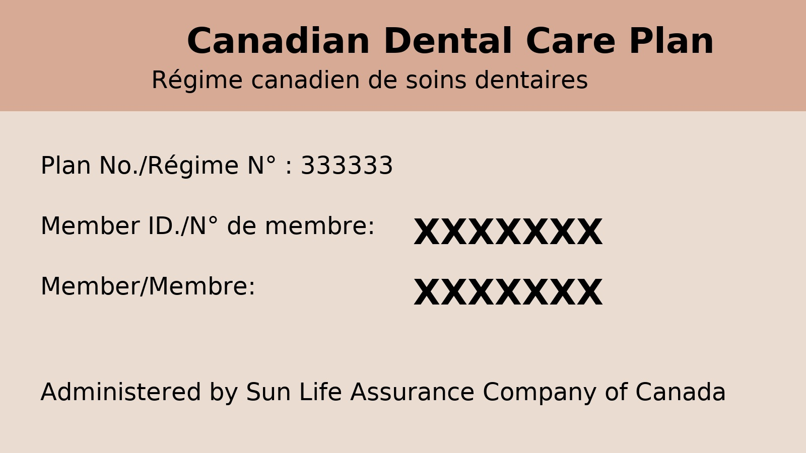 CDCP DENTAL CANADA VANCOUVER COVERAGE CARE PLAN